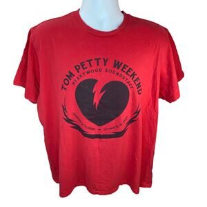 Tom Petty Weekend Heartwood Soundstage Gainesville FL 2024 Red Shirt Size XL